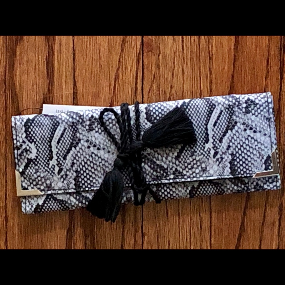 WHBM Jewelry Roll Bag